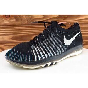 Nike Flyknit Women Size‎ 6.5 M Black Running Fabric 833410